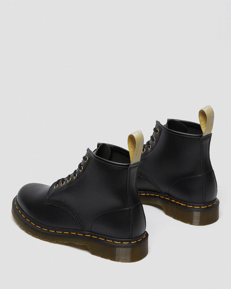 Black Women's Dr Martens Vegan 101 Felix Ankle Boots | CA 70XYU